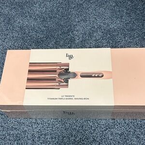 Lange Le Tridente Titanium Triple Barrel Waving Iron - Rose Gold